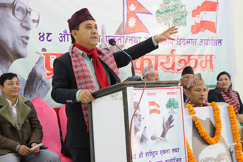 मिसन–८४ हैन, भिजन–९४ शुरु गरौँ : महामन्त्री शर्मा